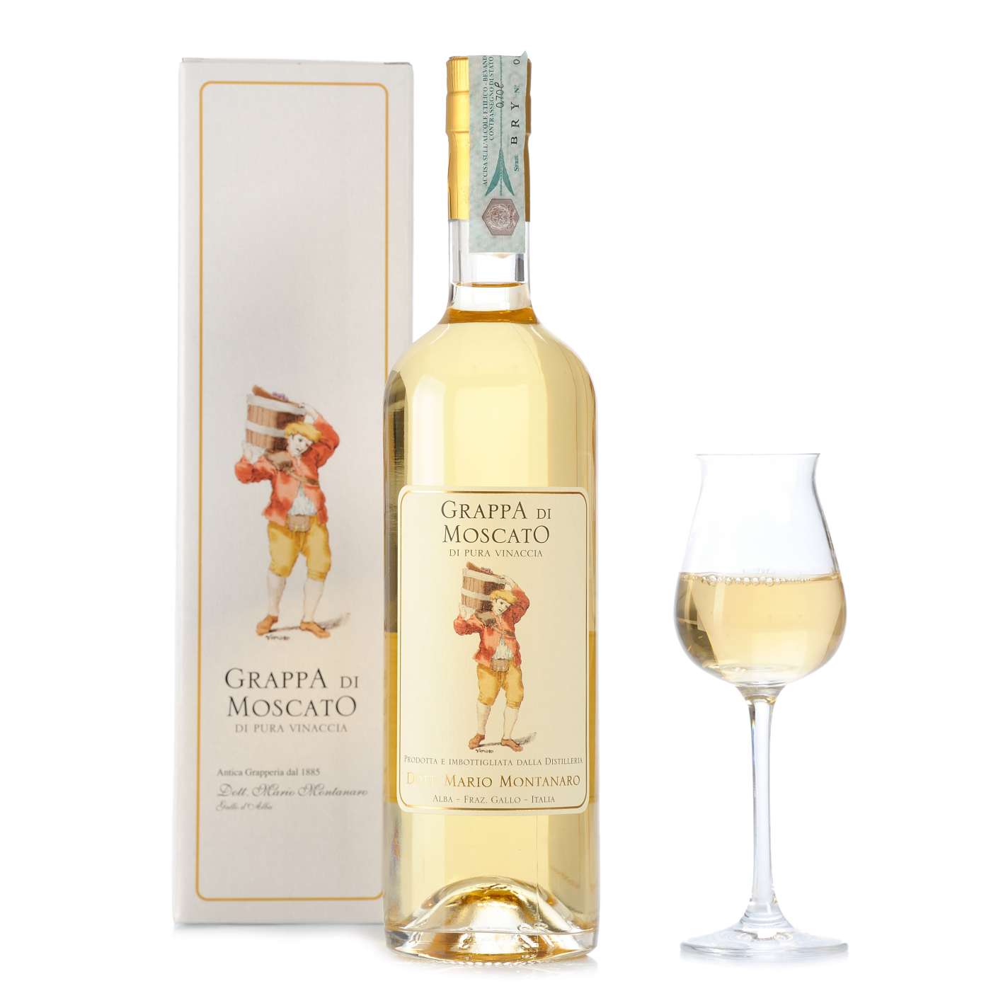 Distilleria Montanaro Grappa Moscato