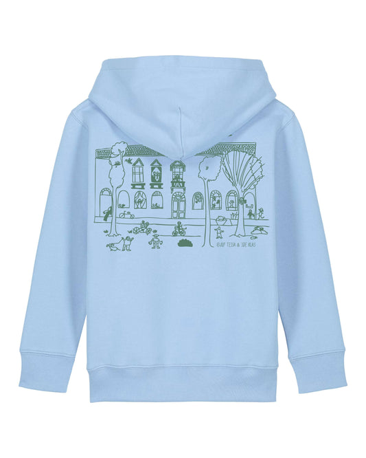 Kinder Hoodie - De Kleine Wereldburger