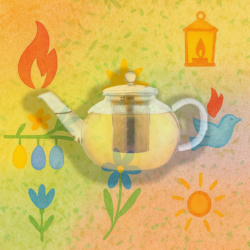 Wereld van Smaken Thee - Gemixt door de kinderen van de 3de klas