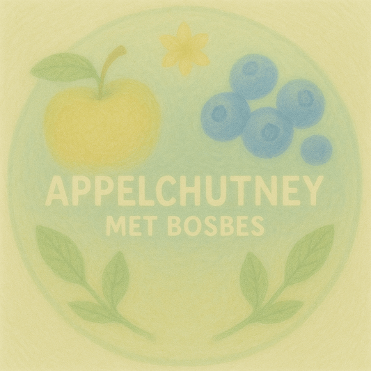 Wereld van Smaken Chutney - Apple & Bosbes