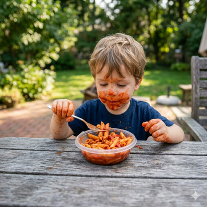 Kinder Penne Spaghetti