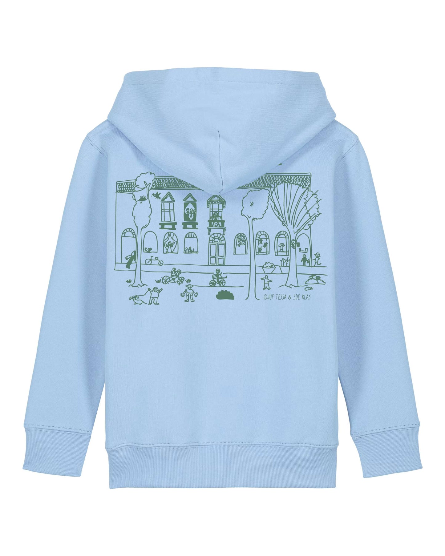 Kinder Hoodie - De Kleine Wereldburger