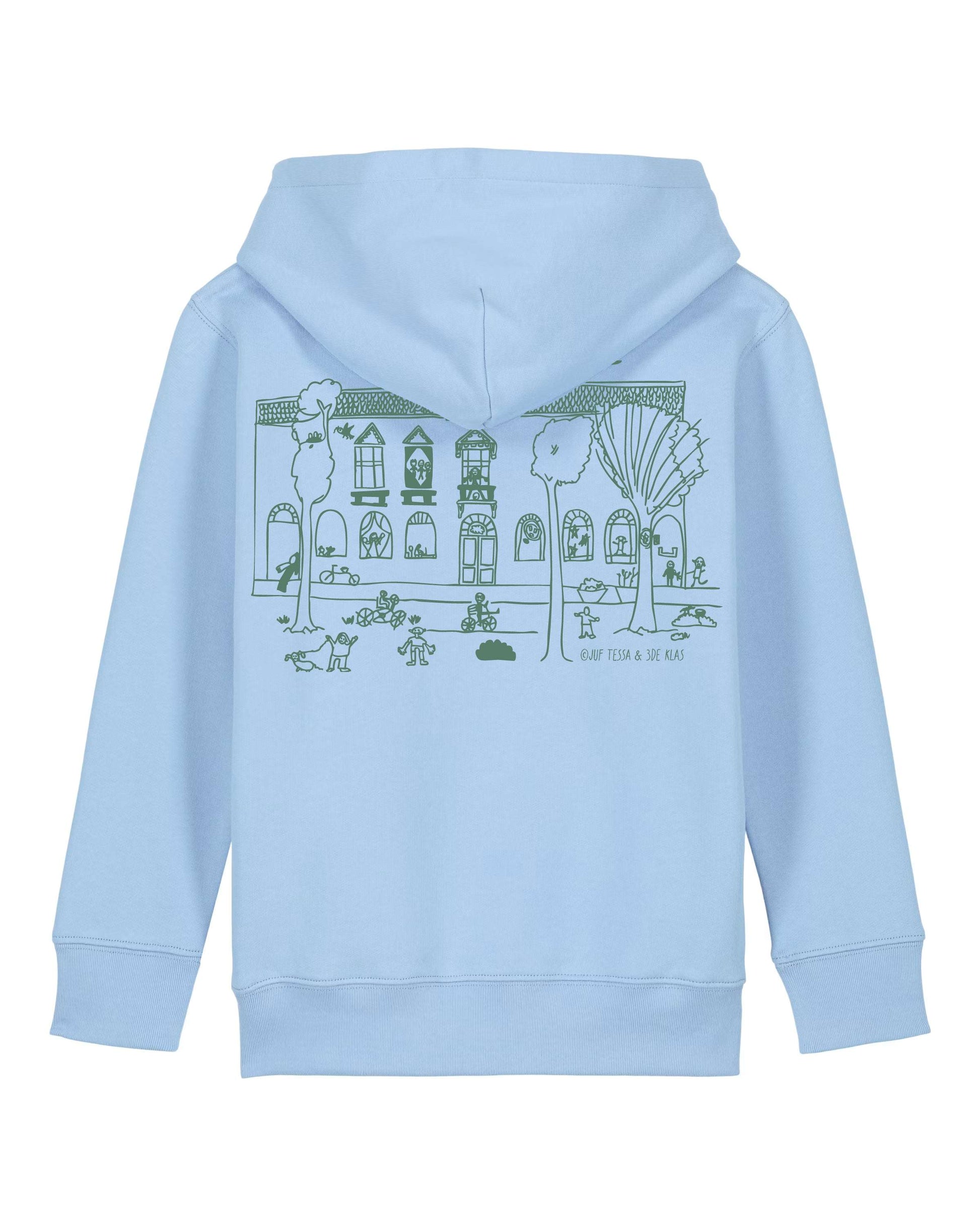 Kinder Hoodie - De Kleine Wereldburger