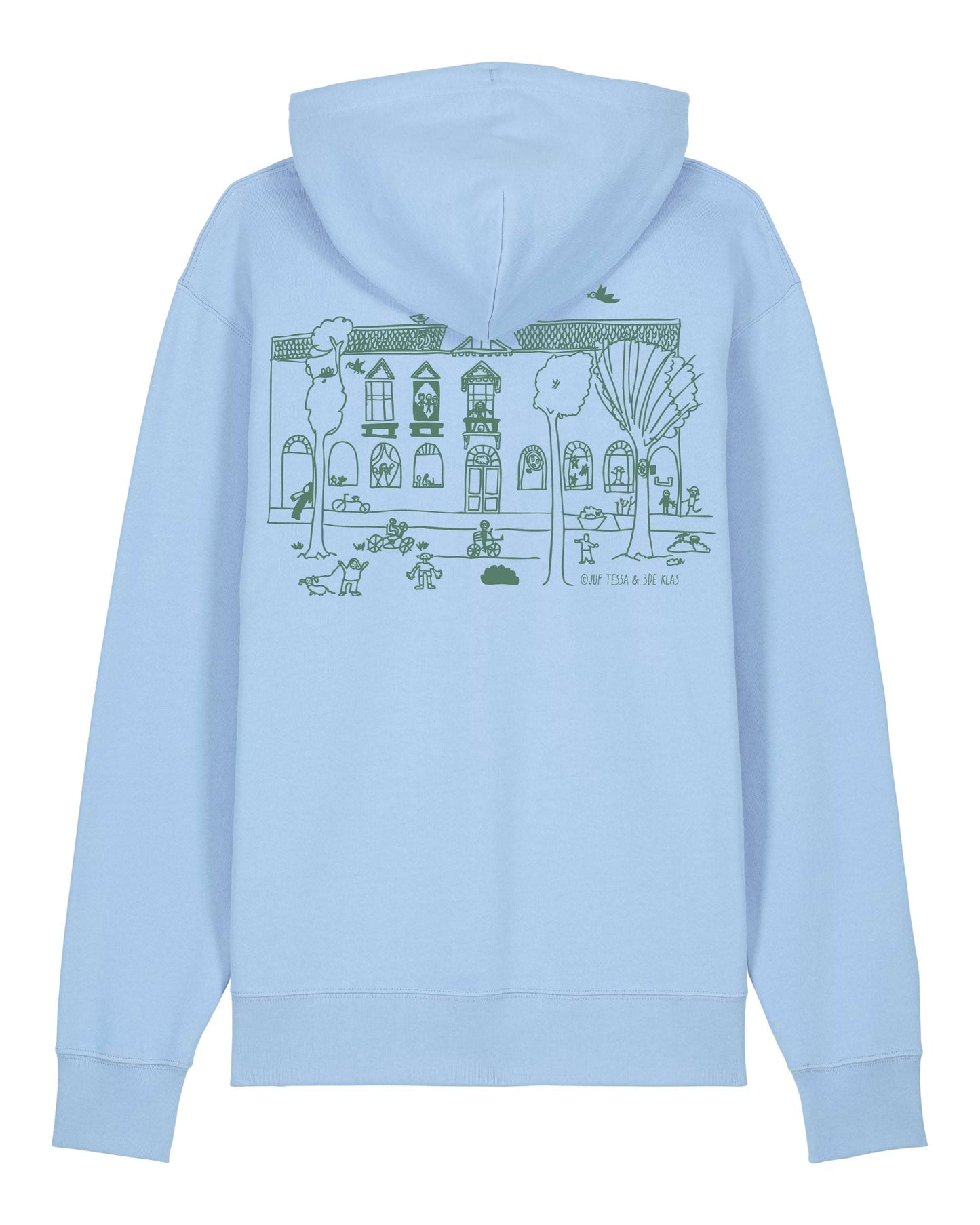 Unisex Hoodie - De Kleine Wereldburger