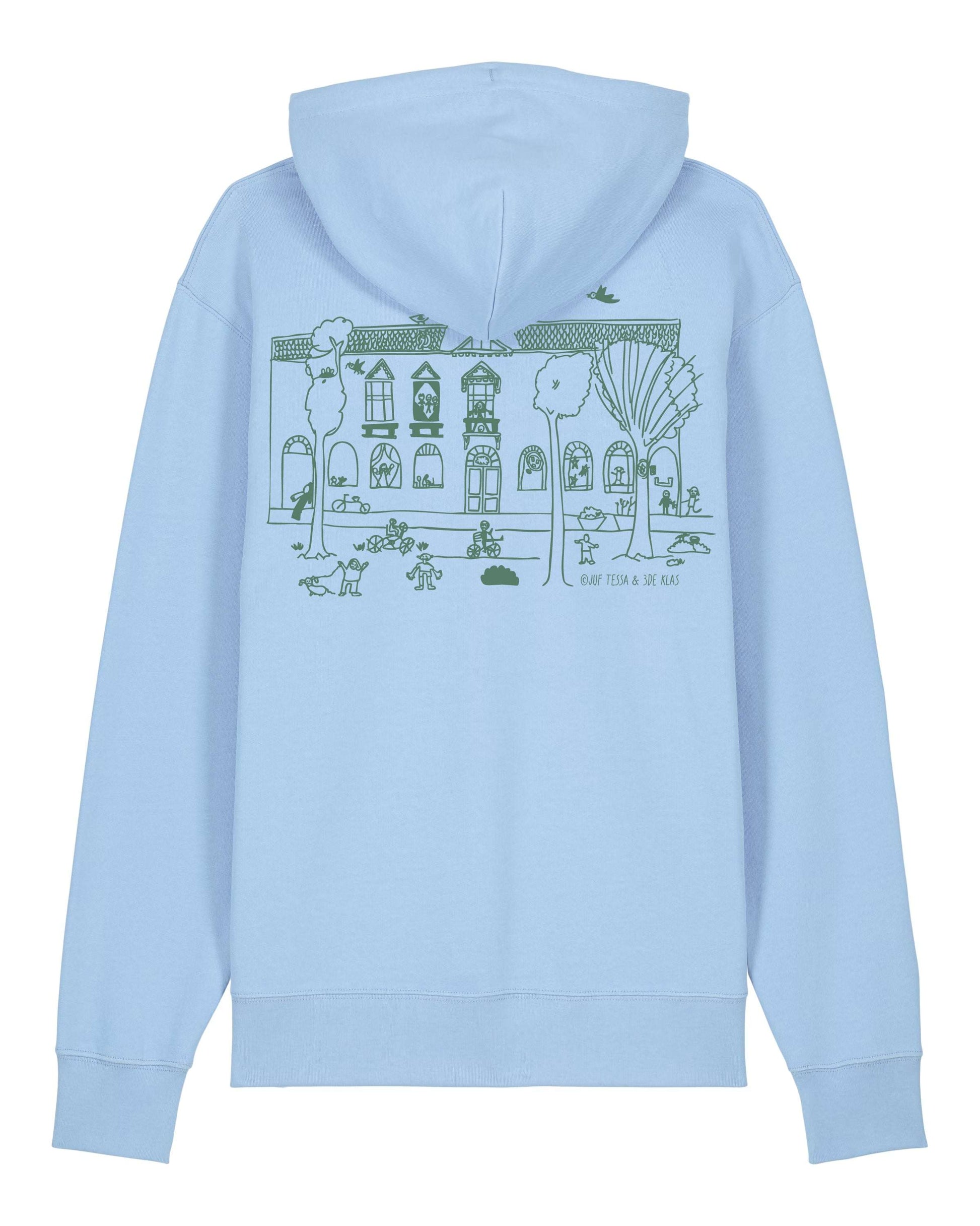 Unisex Hoodie - De Kleine Wereldburger