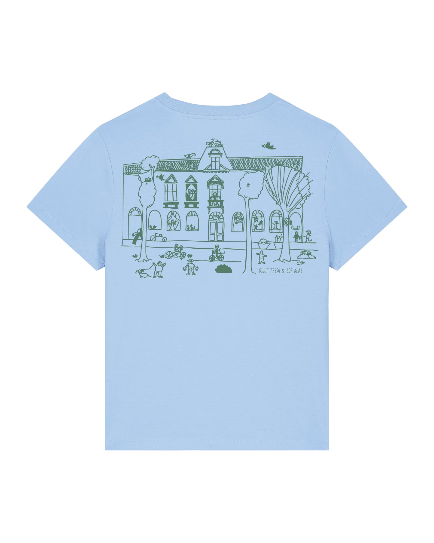 Dames 't shirt - De Kleine Wereldburger