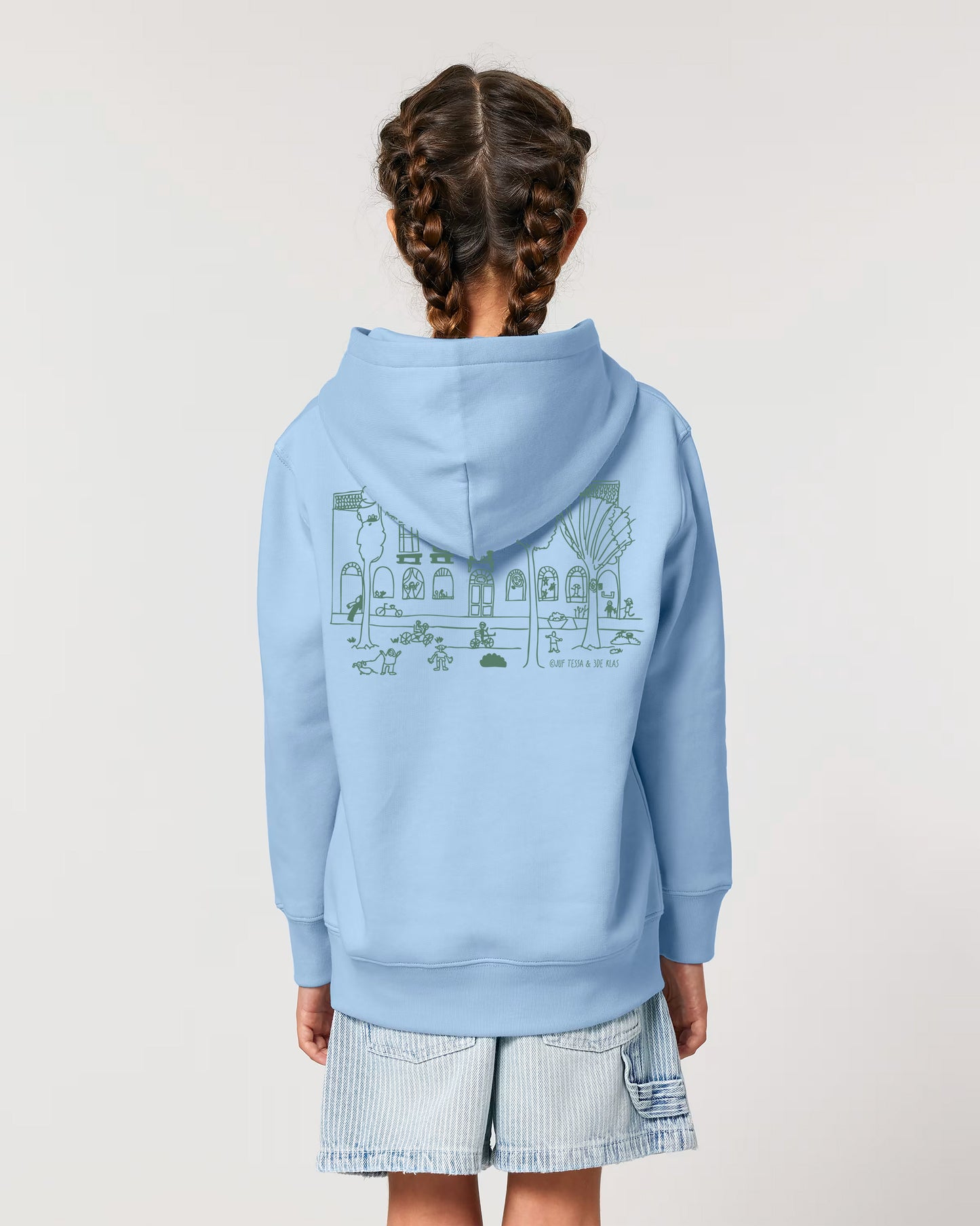 Kinder Hoodie - De Kleine Wereldburger