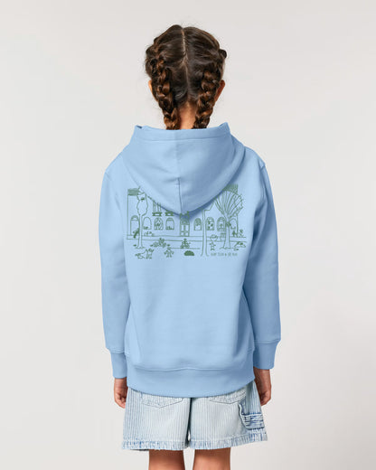 Kinder Hoodie - De Kleine Wereldburger