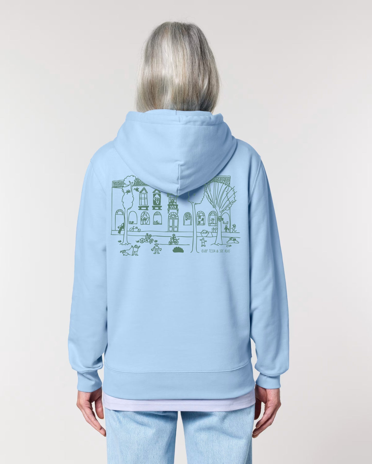 Unisex Hoodie - De Kleine Wereldburger