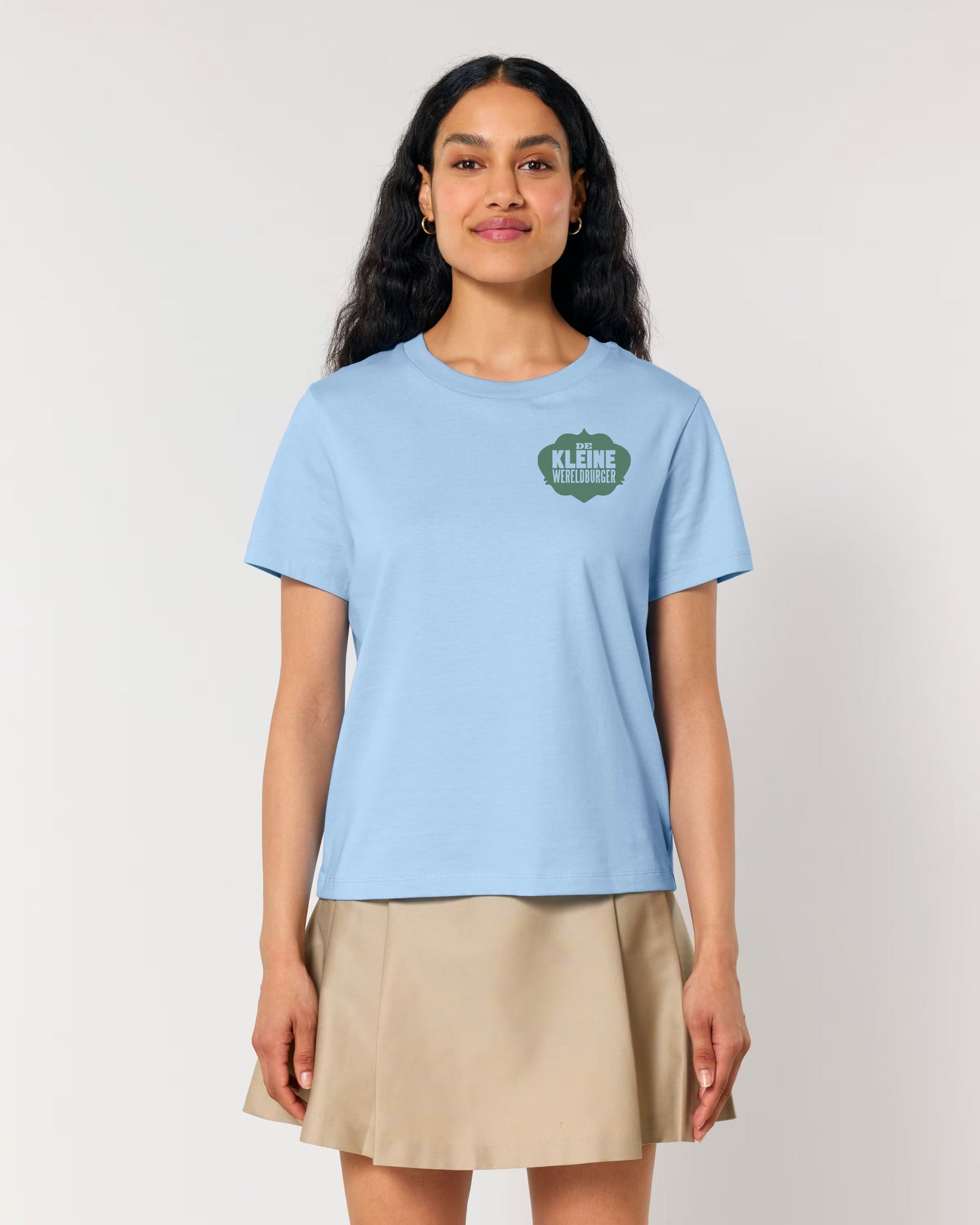 Dames 't shirt - De Kleine Wereldburger