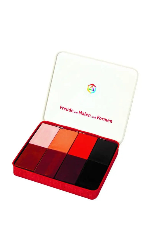 Stockmar wasblokjes 'Kleuren van de wereld' - assortiment - 8 stuks